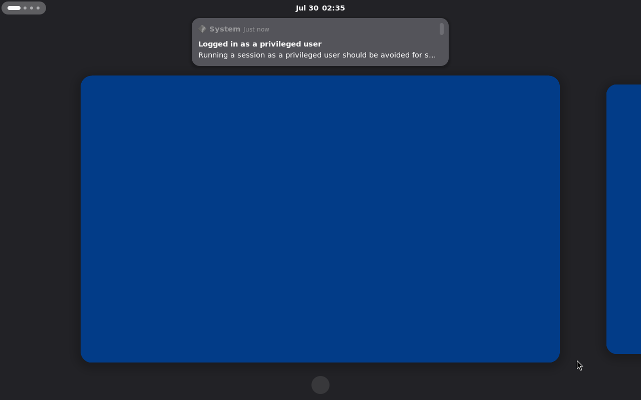 gnome-shell en QEMU